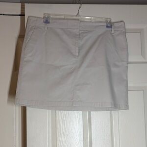LOFT tan Mini Skirt